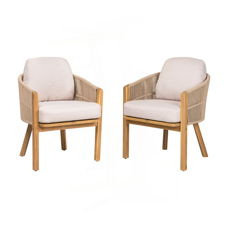 Ensemble de chaises d'extérieur Grotta (ensemble de 2)