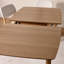 Coffelt Extendable Solid Wood Base Dining Table