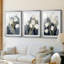 FLORAL Series DCLxxxi - Impression encadrée sur mesure de qualité supérieure - 3 pièces-1480157087