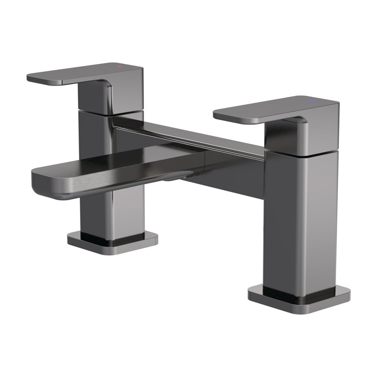 Windon 2 Handle Deck Roman Tub Faucet Bath Filler
