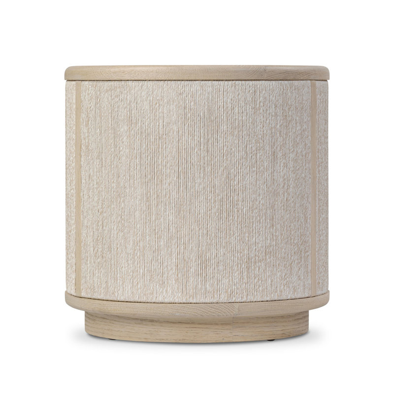 Rosenell End Table, Natural Oak Veneer