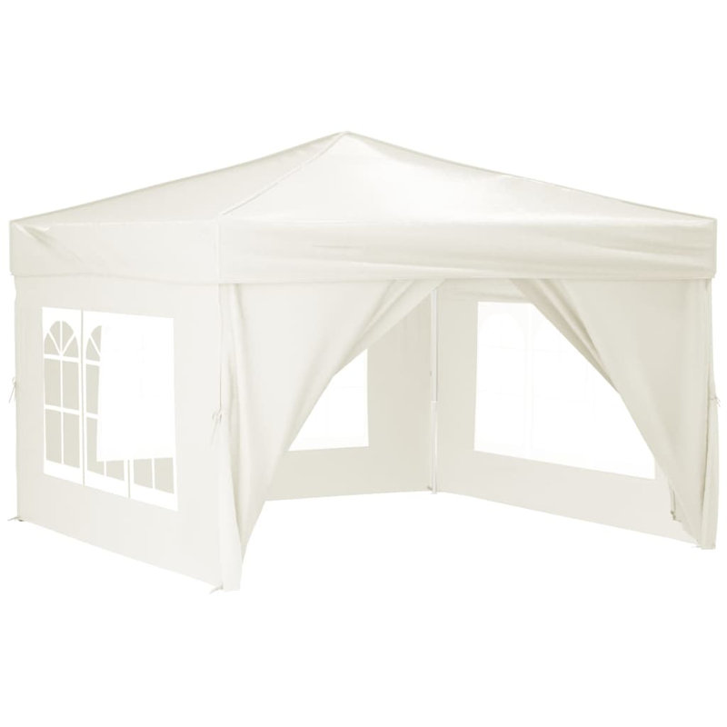 Aliodija 3m x 3m Steel Patio Gazebo, Cream