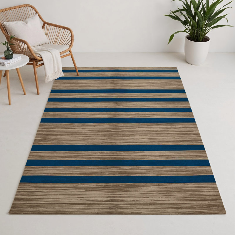 Tapis intérieur / extérieur gris HorizontalStripes