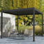 111A Pergola en aluminium anthracite de 3 m x 4 m-90611544-91418604