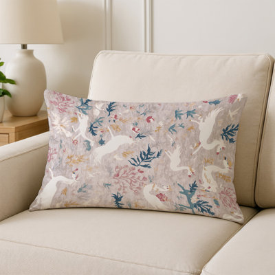 Coussin décoratif intérieur / extérieur bleu Modern Modern