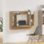 Wall-Mounted Desk 105X48x75 Cm Engineered Wood-1691769304