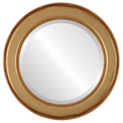 Wimbled Wood Flat Wall Mirror