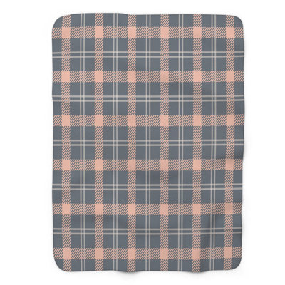 Couverture en sherpa corail 1 pièce Coral Mouse