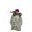 Hands Holding Head With Closed Eyes Planter