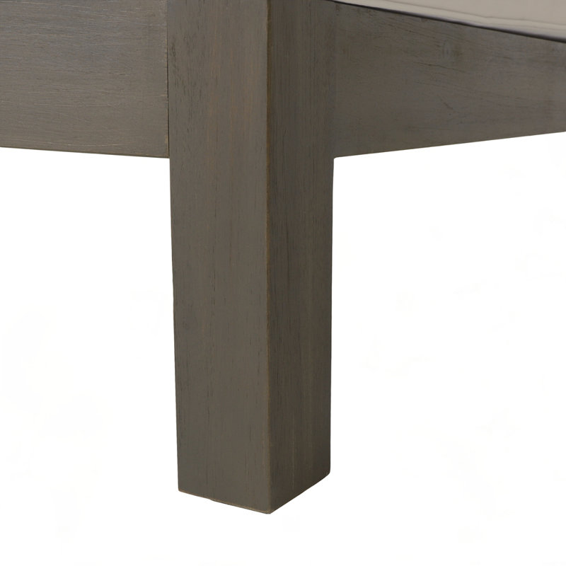 ENSEMBLE DE CANAPÉ 4 PIÈCES EN X, Gris