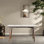 Rectangular modern simple solid wood table