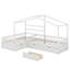 Lit plateforme simple avec trois tiroirs de rangement Bladric-91903842