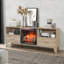 Foyer électrique encastrable avec chaleur 1500W et flamme réglable avec télécommande réaliste de 23 pouces