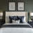 Ashwin Cream Wingback Queen Upholstered Headboard with Button Tufting & Nailhead Trim-911179553-935022069