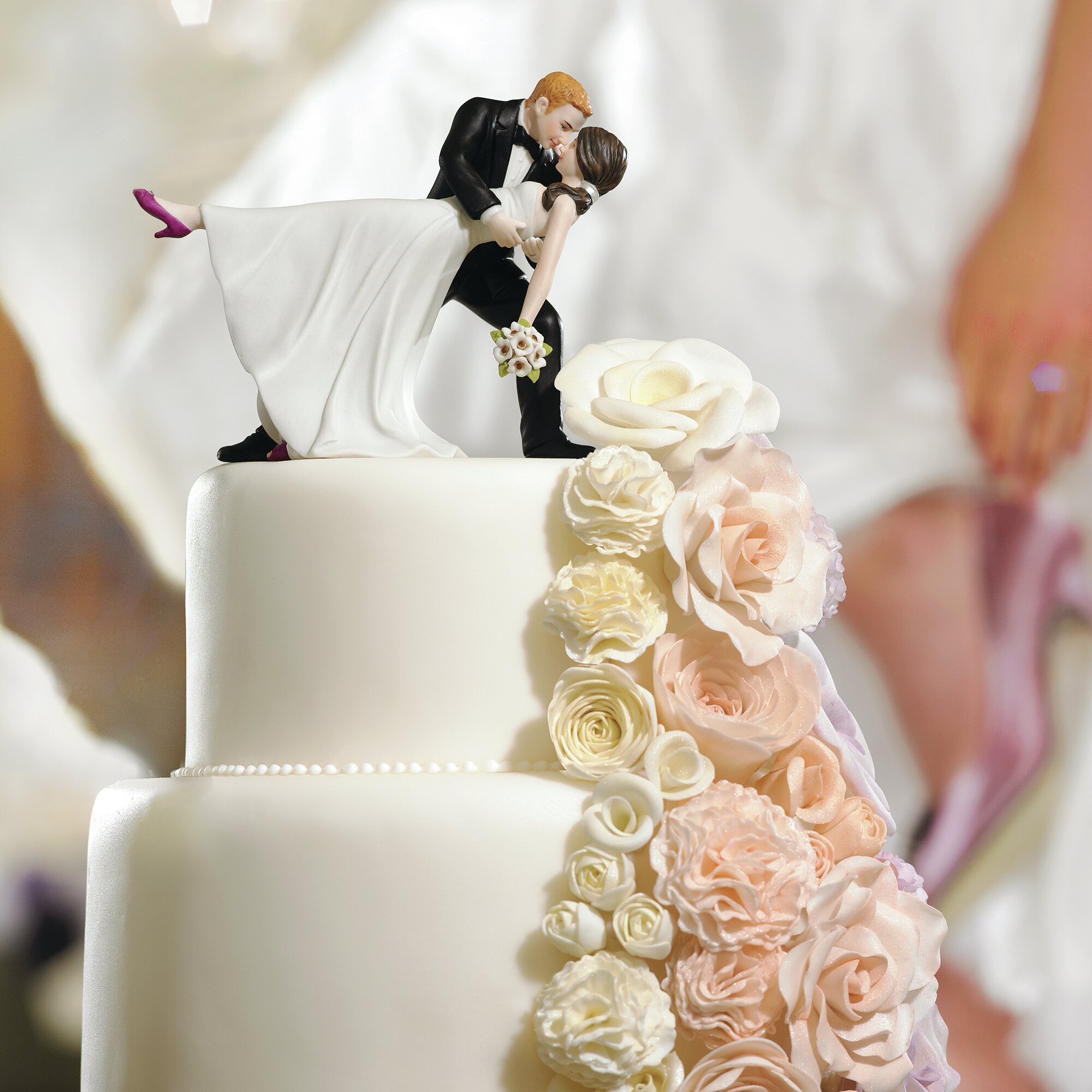 Bespoke Laser UK Bride and Groom Wedding Cake Topper - Bespoke Laser UK