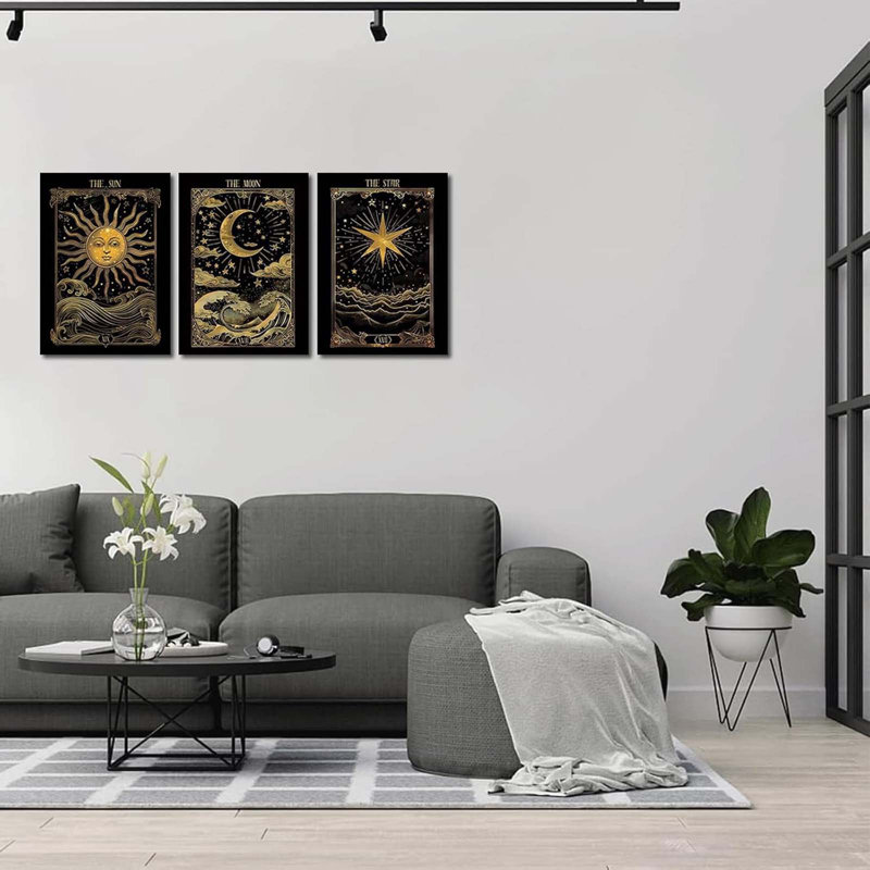 3 Piece Wrapped Canvas Print, 40 cm H x 30 cm W