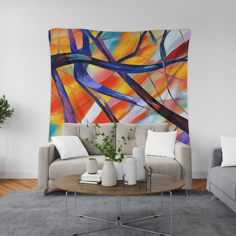 Tapisserie murale, H 88 po x l 104 po