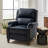 Adeesa Genuine Leather Manual Recliner-1773226430