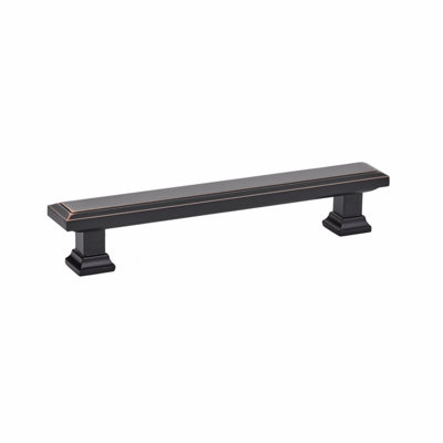 Geometric Rectangular 5" Center Bar Pull