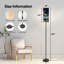 Lampe sur pied 68,5 po Crescent Moon Dreamy Starry Night Sky Stars Clouds Mountain