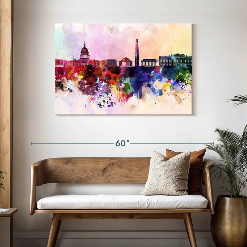 Couleurs Sirci de Washington, H 30 po x l 45 po