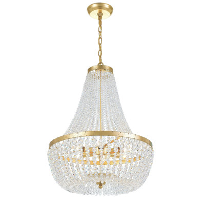 Artricia 6 - Light Unique / Statement Empire Chandelier