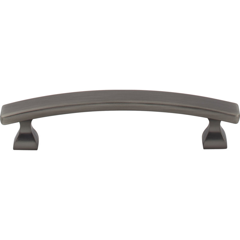 Hadly 3 3/4" Center to Center Arch Pull, Brushed Pewter
