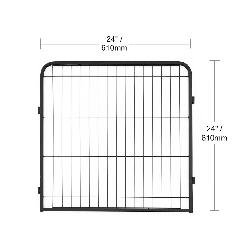 Sac de rangement pour chien avec 8 panneaux pliables pour chien
