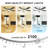 Whisper 52" 5-Solid Blade Classic Flush Mount Ceiling Fan with LED Light Kit and Remote Control，Nickel&Dark Gray-80009858