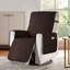 3 Layers Quilted Adjustable Strap Box Cushion Recliner Slipcover-738674700-738674688
