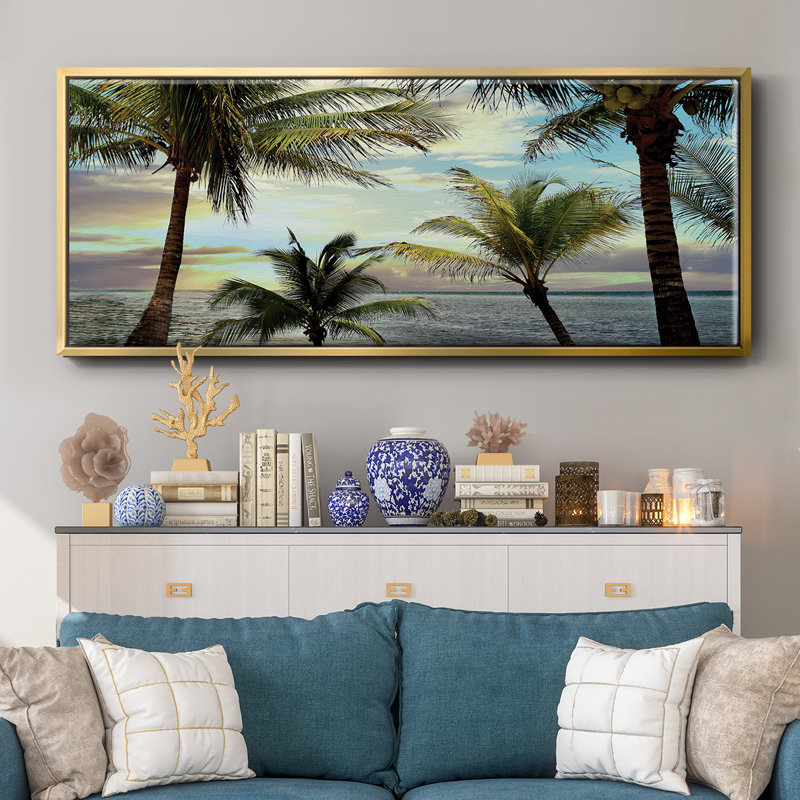 «Honduras Sunset», toile encadrée, H 24 po x l 60 po