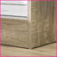 Table basse de style moderne avec rangement et ampoule HOMcom Surface facile à nettoyer