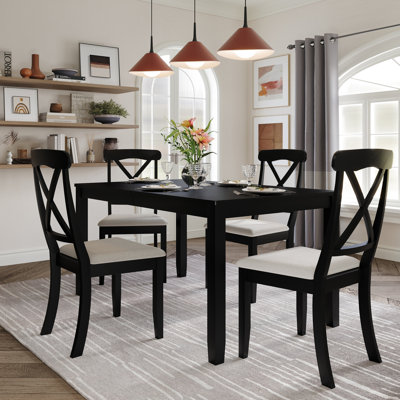 Ocossio 4 - Person Four Leg Dining Set