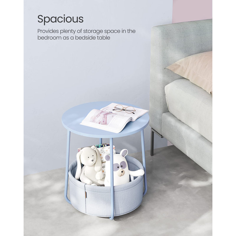 Blen End Table, Pastel Blue, Powder Blue