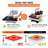 8 in 1 Heat Press Machine 12" x 15" Digital Multifunction Shirt Transfer Machine for DIY T-Shirt Hat Cap Mug Plate