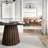 67" Pedestal Solid Wood Oval Dining Table Seats 6-1540150714