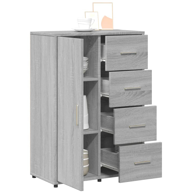 Oliwier 60cm Sideboard, Grey Sonoma