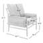 Fauteuil en cuir Marla-547138853