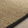 Tapis naturel / noir Auckland