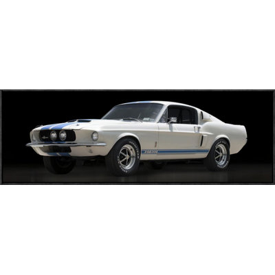 Shelby GT500 Framed Photographic Print on Canvas