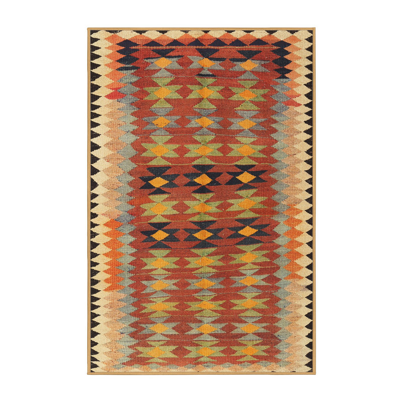 Yetter Southwestern Indoor Rug, Rectangle 4' x 6'