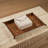 Leather Clutter & Wardrobe Jewelry Display Tray-110736171