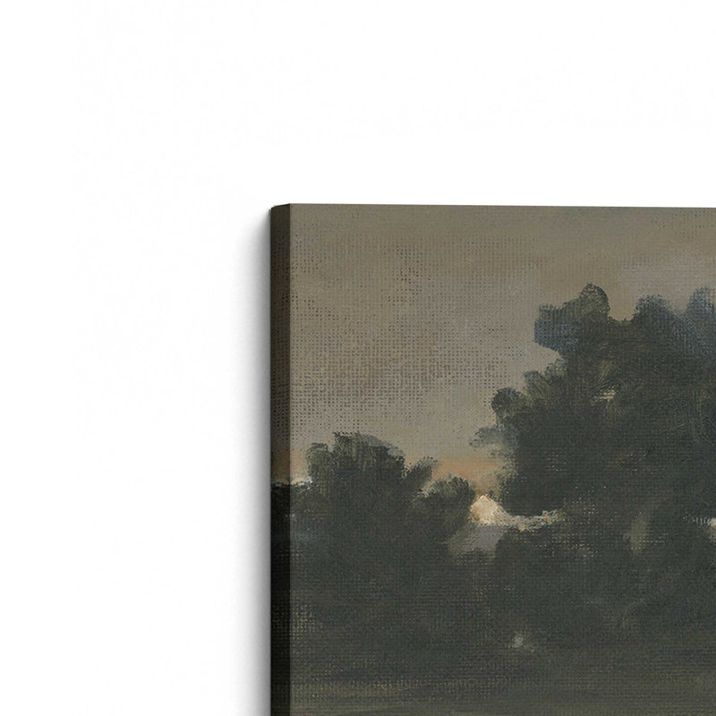 «Dramatic Sunset I» par Ethan Harper, reproduction d'art sur toile, H 36 po x l 48 po