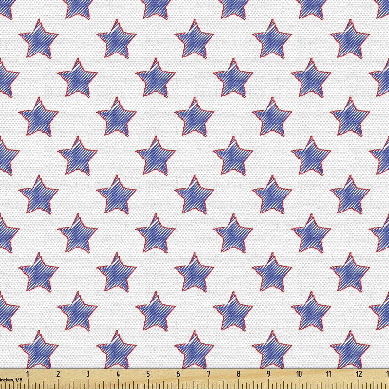 Tissu Ambesonne, étoile par The Yard, l 58 po x L 180 po