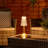 Allie Gold Rechargeable LED Touch Table Lamp