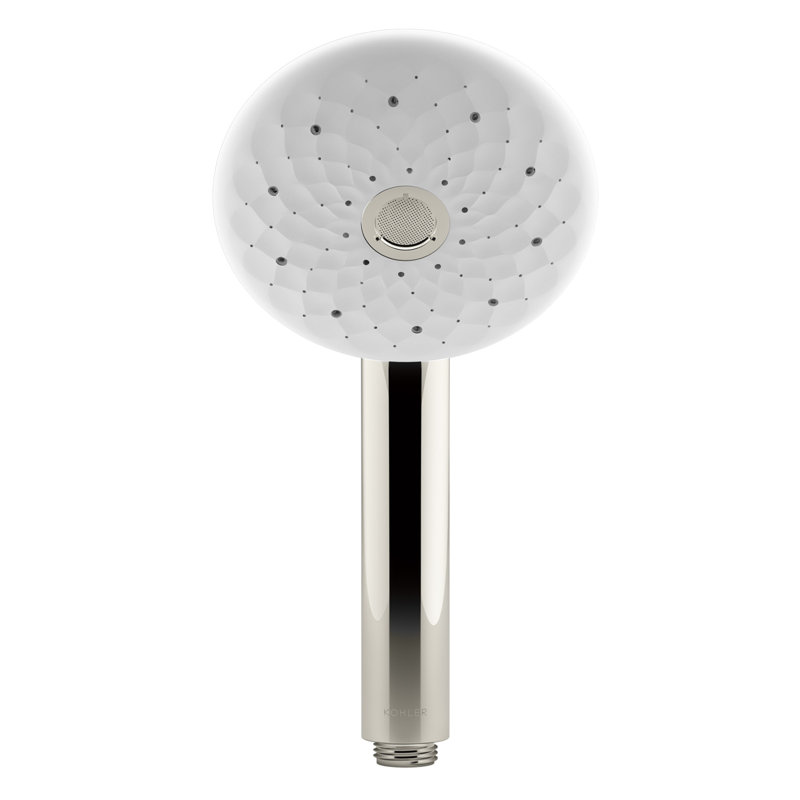 Pomme de douche à main multifonctionnelle 2,0 GPM Exhale B120, Nickel poli éclatant