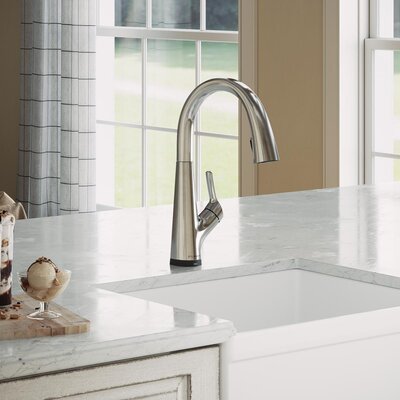 Avado Pull Down Single Handle Kitchen Faucet -  Elkay, LKAV7051FCR