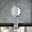 Huldar Glass Flat Wall Mirror