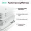 Novilla 23cm Memory Foam  Pocket Sprung Mattress-109188952