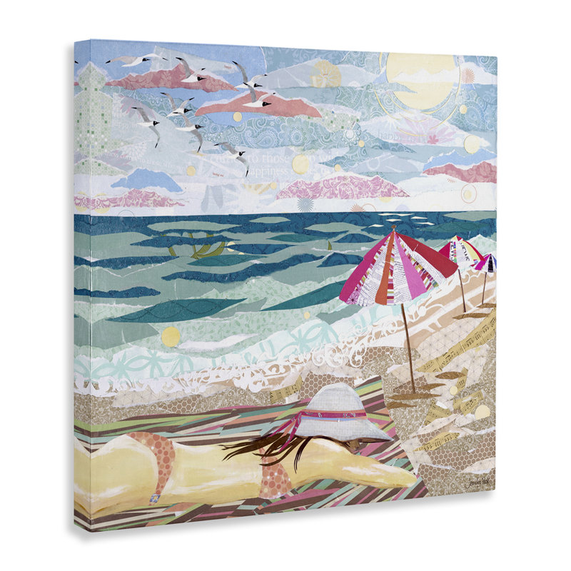 «My Happy Place» par Jennifer Peck, H 36 po x l 36 po